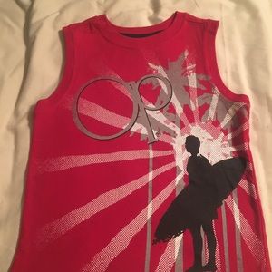 Boys OP surfer print tank top